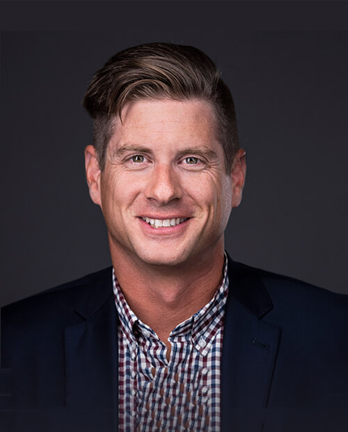 Our caring Mountain Home dentist cares for your oral health Close up of Dr. Chris Minert in a shirt